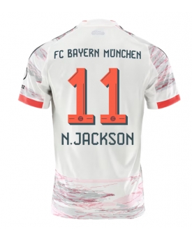 Billige Fotballdrakt Bayern Munich Nicolas Jackson #11 Replika Bortedrakt 2025-26 Kortermet Billige Fotballdrakt Bayern Munich Nicolas Jackson #11 Replika Bortedrakt 2025-26 Kortermet